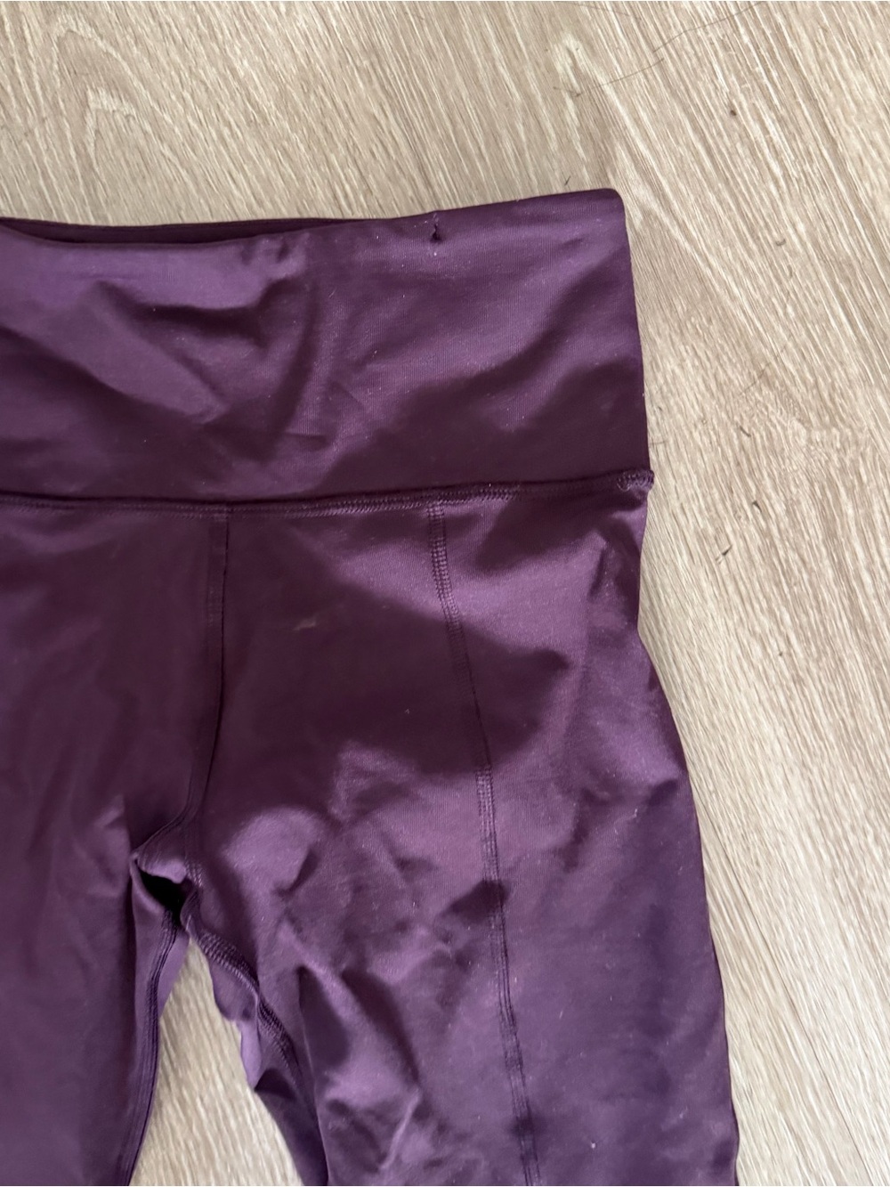 Nancy Rose Purple crop leggings sz 6 - Picture 3 of 7